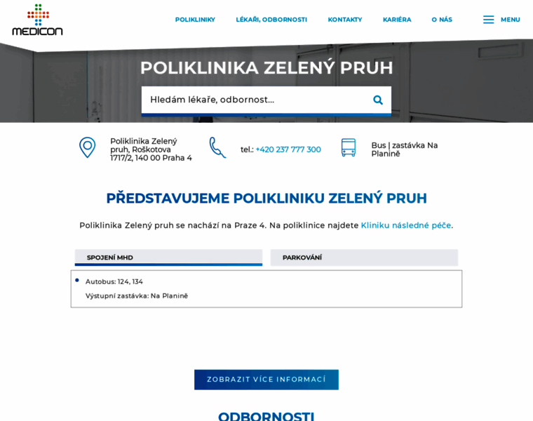 Poliklinika-zelenypruh.cz thumbnail