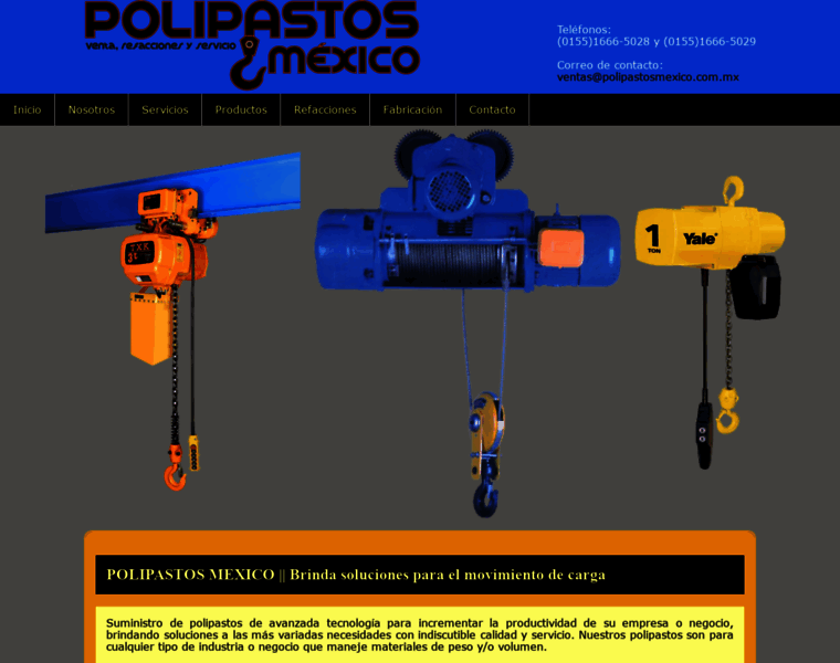 Polipastosmexico.com.mx thumbnail