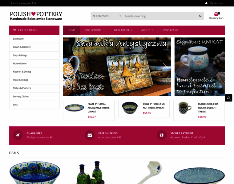 Polish-pottery.com thumbnail