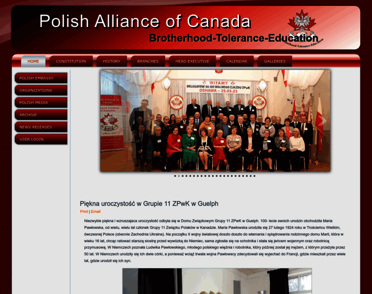Polishalliance.ca thumbnail