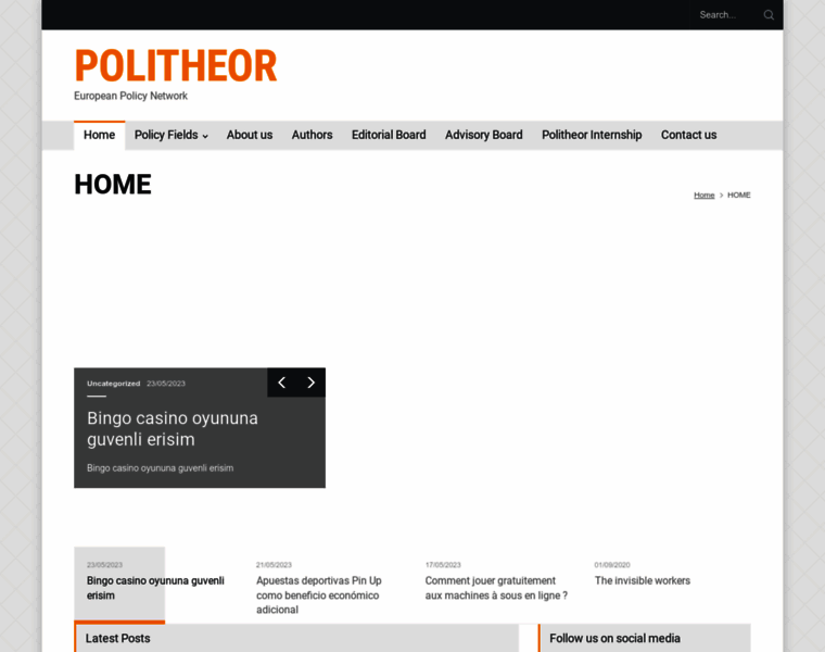 Politheor.net thumbnail