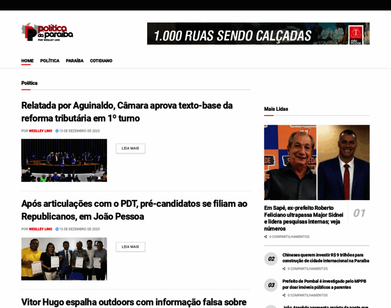 Politicadaparaiba.com.br thumbnail