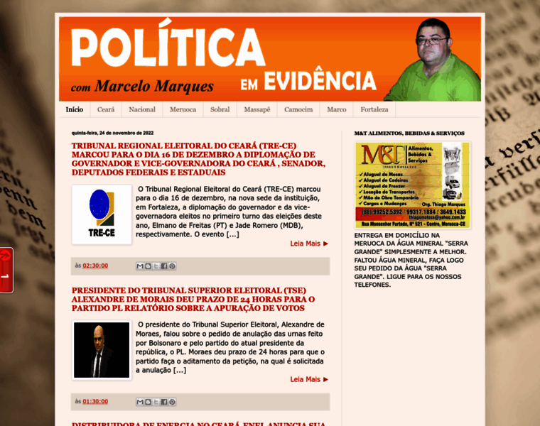 Politicaemevidencia.com.br thumbnail