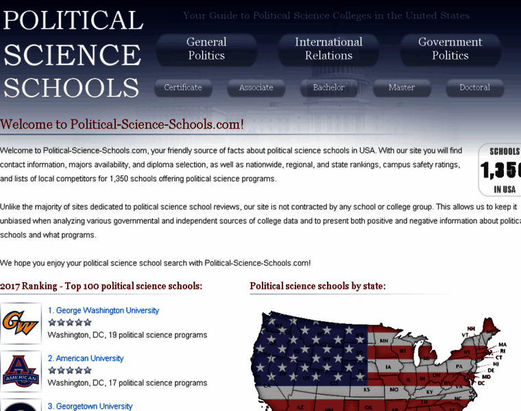 Political-science-schools.com thumbnail