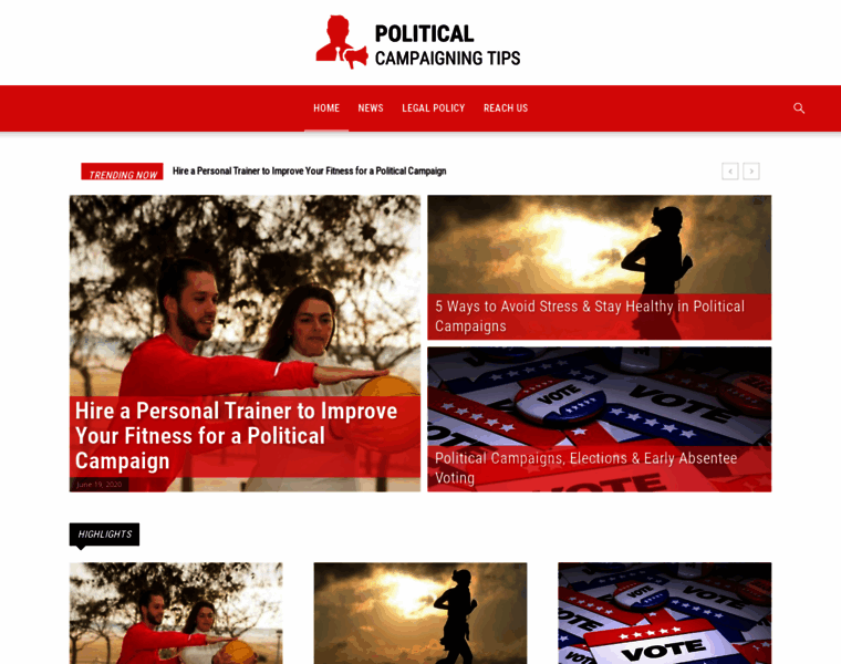Politicalcampaigningtips.com thumbnail