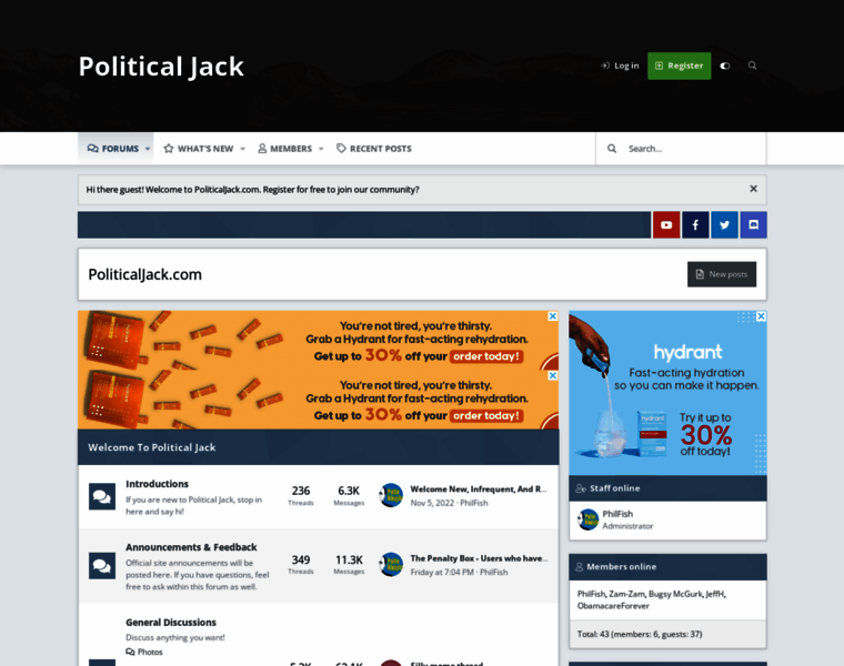 Politicaljack.com thumbnail