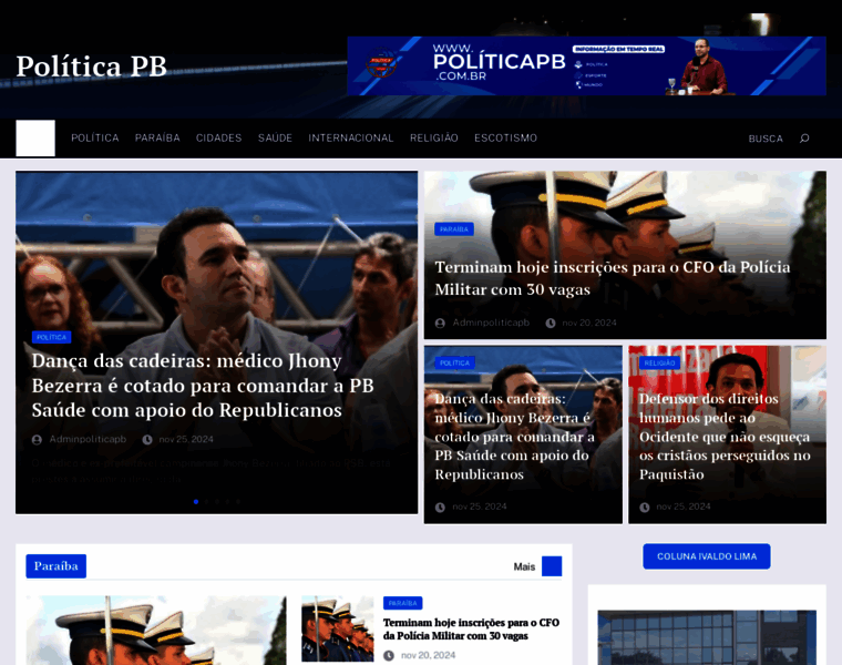 Politicapb.com.br thumbnail