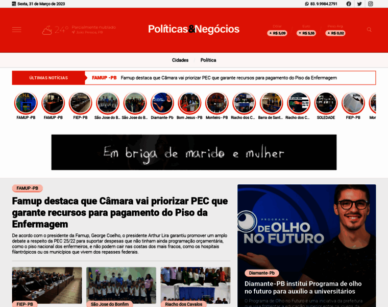 Politicasenegocios.com.br thumbnail