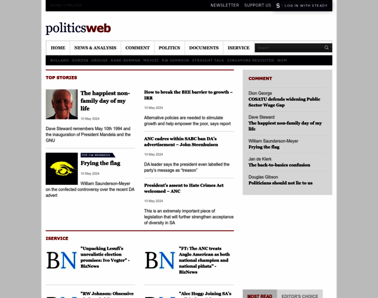 Politicsweb.co.za thumbnail