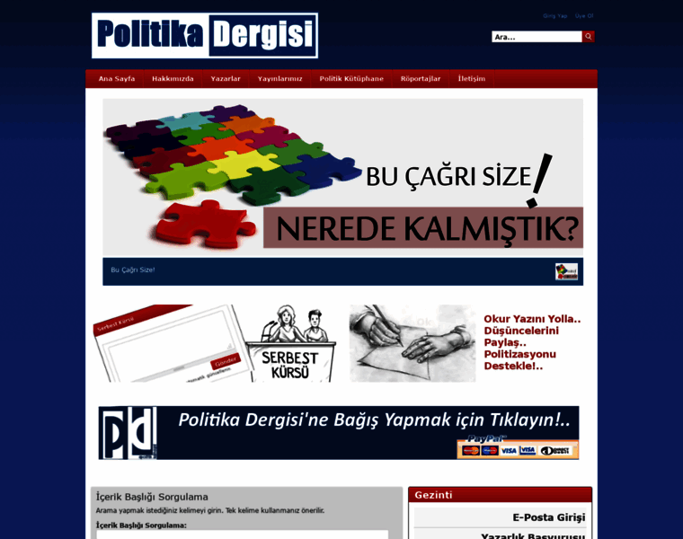 Politikadergisi.com thumbnail