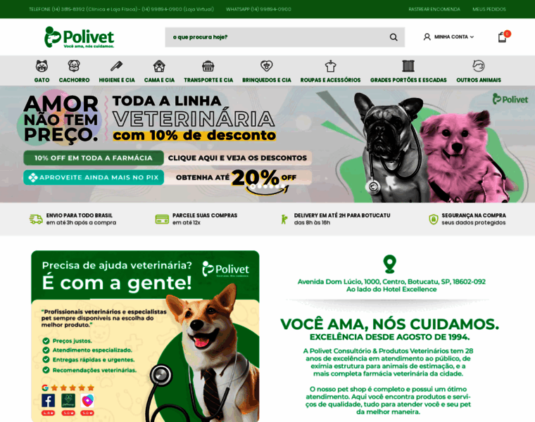 Polivet.com.br thumbnail