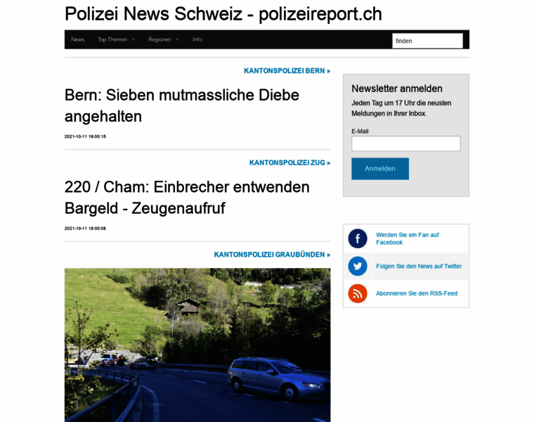 Polizeireport.ch thumbnail