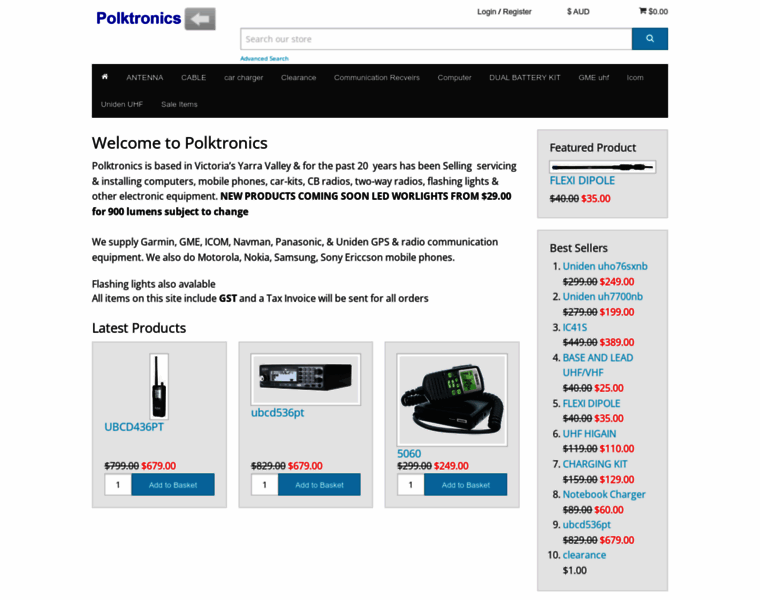 Polktronics.com.au thumbnail