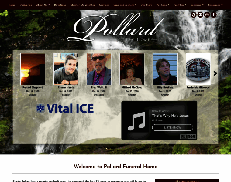 Pollard-funeralhome.com thumbnail