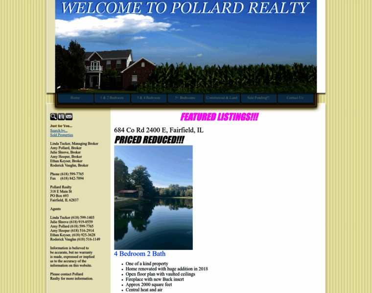 Pollard-realty.com thumbnail
