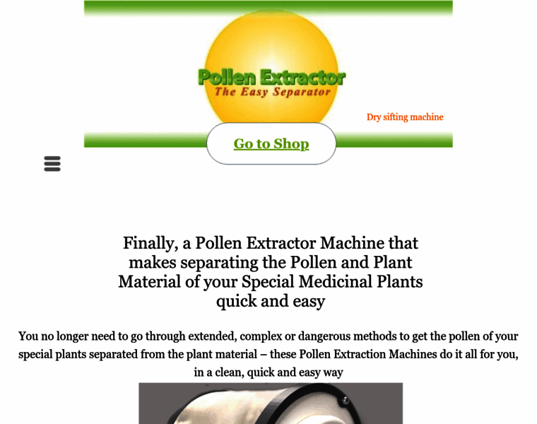 Pollenextractor.com thumbnail