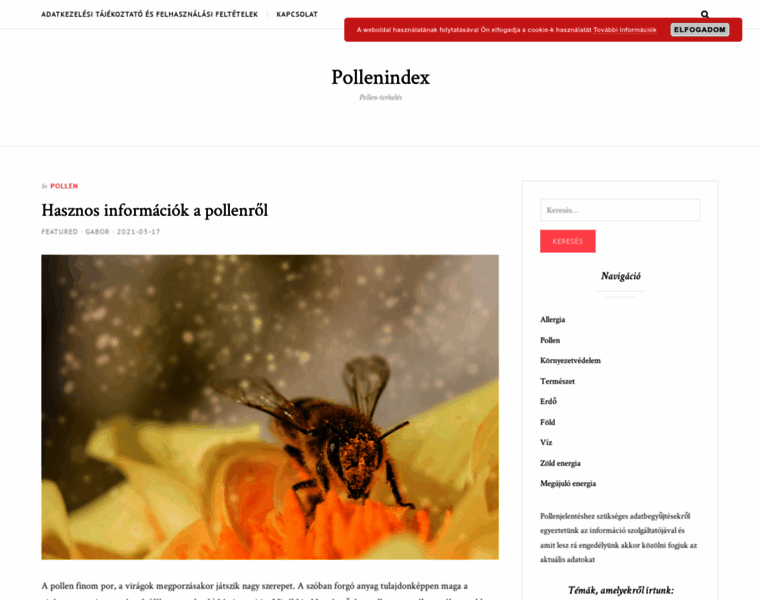 Pollenindex.hu thumbnail
