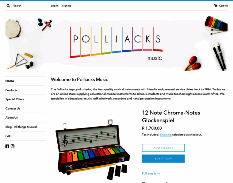 Polliacks.co.za thumbnail