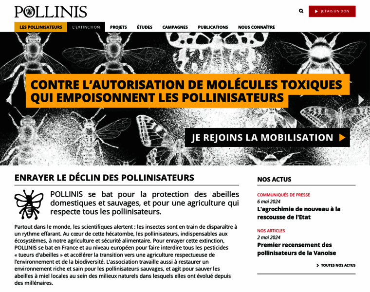 Pollinis.org thumbnail