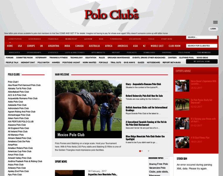 Poloclubs.org thumbnail
