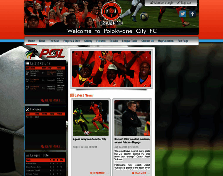 Polokwanecityfc.co.za thumbnail