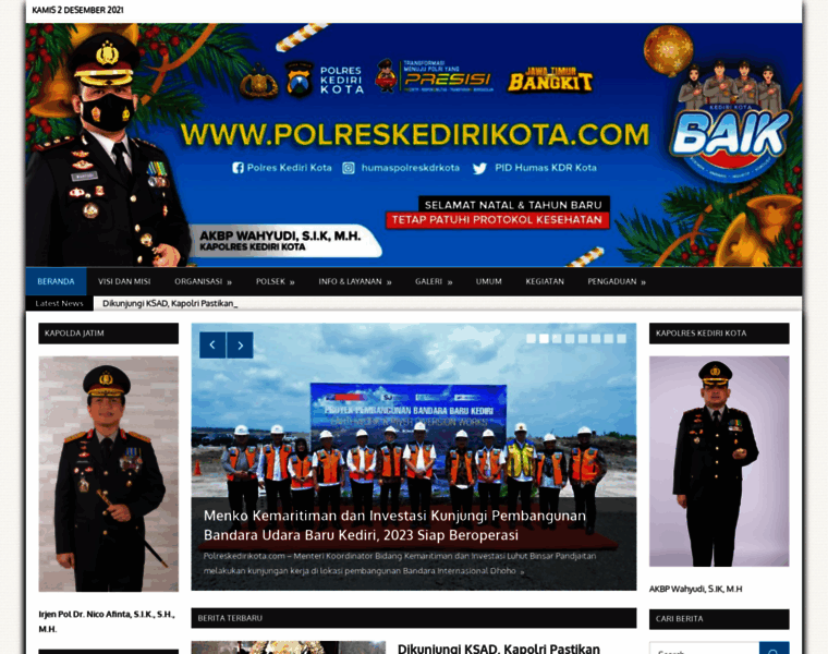 Polreskedirikota.com thumbnail