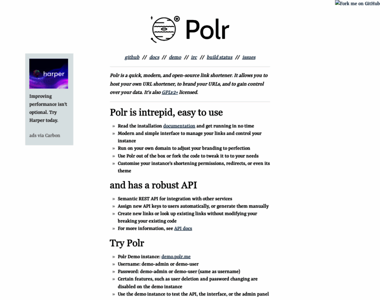 Polrproject.org thumbnail