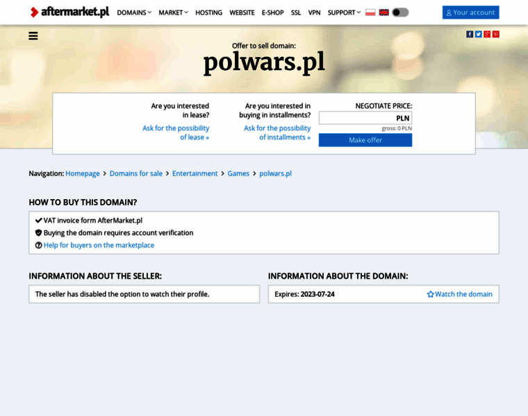 Polwars.pl thumbnail
