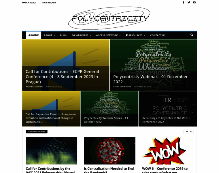 Polycentricity.com thumbnail