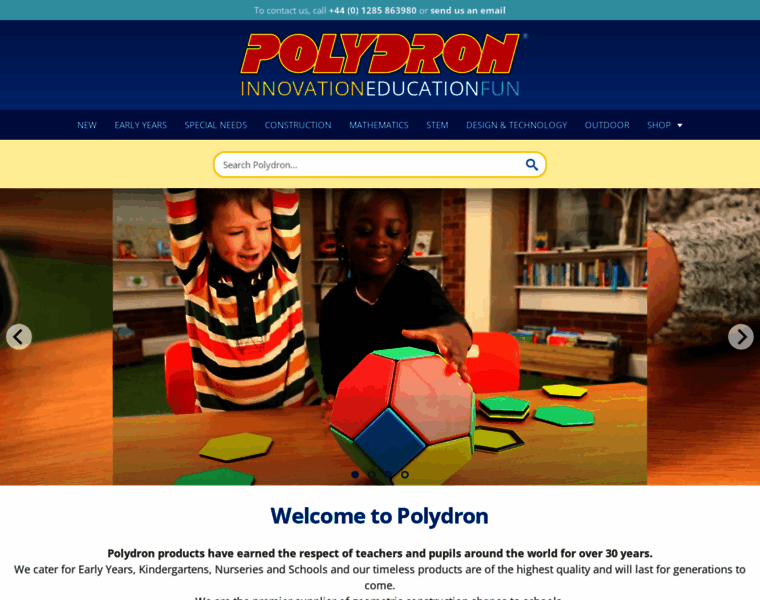 Polydron.co.uk thumbnail