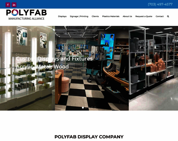 Polyfab-display.com thumbnail