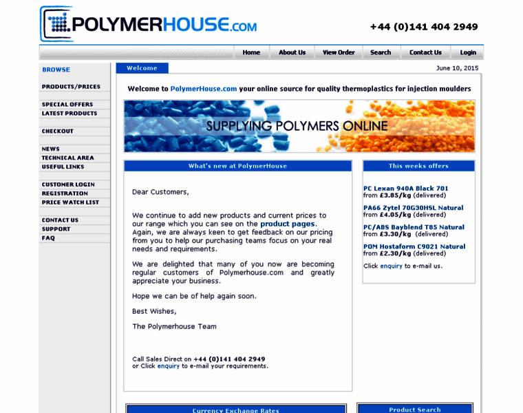 Polymerhouse.com thumbnail