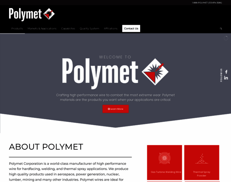 Polymet.us thumbnail