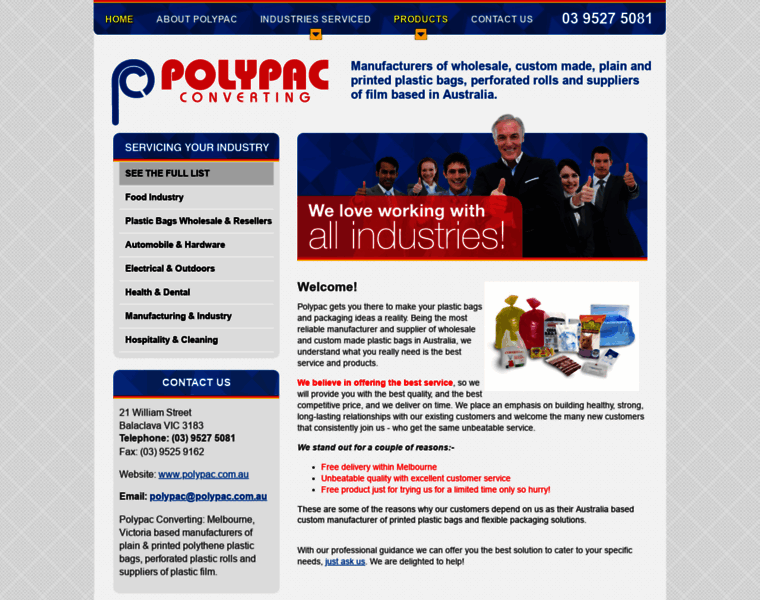Polypac.com.au thumbnail