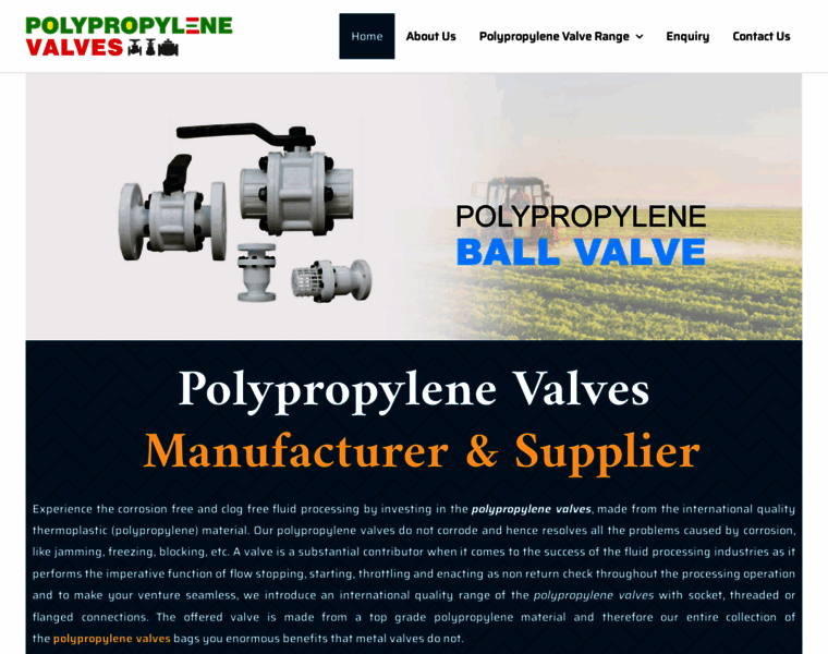 Polypropylenevalves.com thumbnail