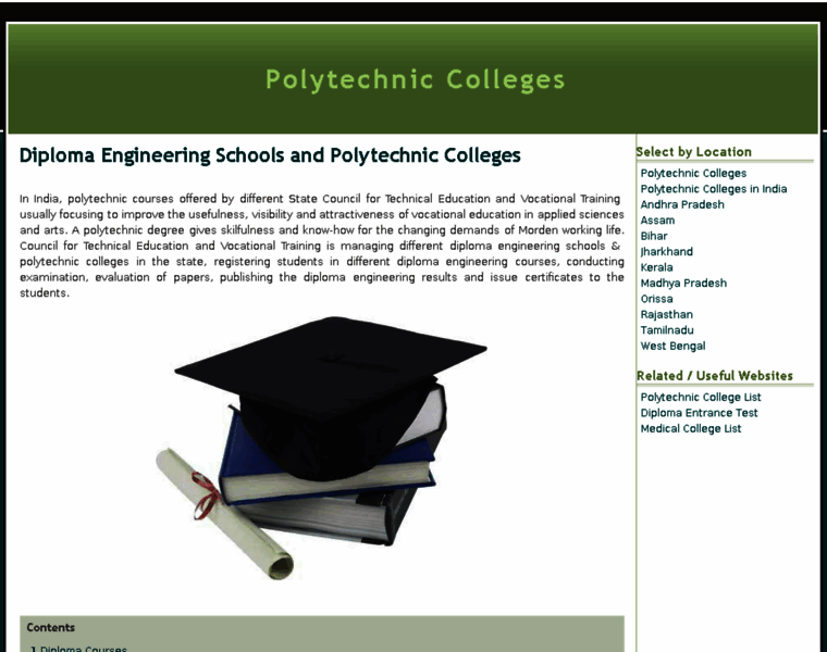 Polytechniccolleges.in thumbnail