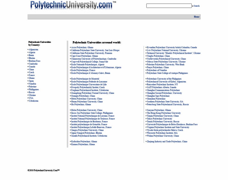 Polytechnicuniversity.com thumbnail
