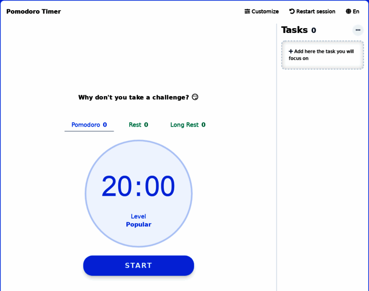 Pomodorotimer.online thumbnail