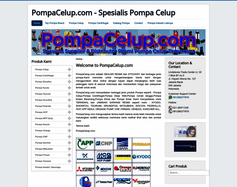 Pompacelup.com thumbnail