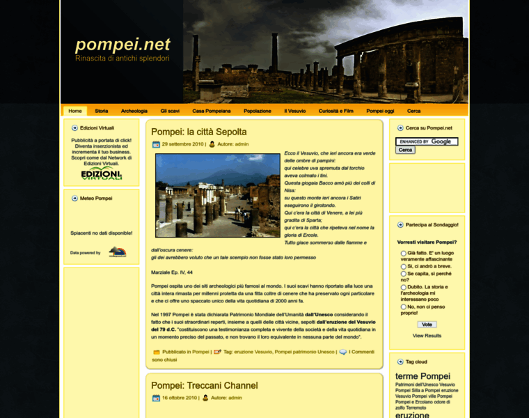 Pompei.net thumbnail