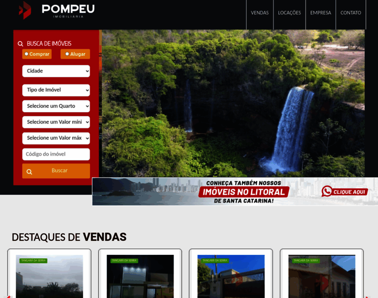 Pompeuimobiliaria.com.br thumbnail