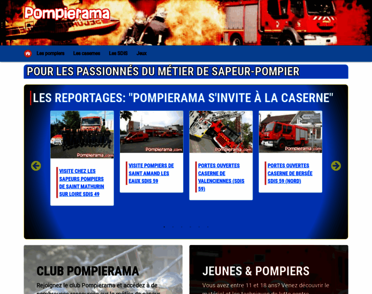 Pompierama.com thumbnail