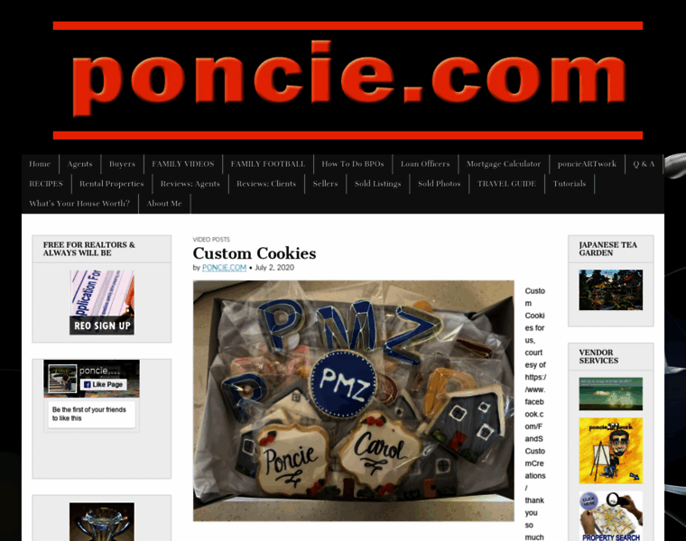 Poncie.com thumbnail