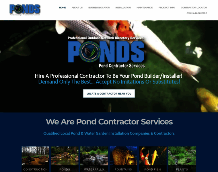 Pond-contractor.services thumbnail