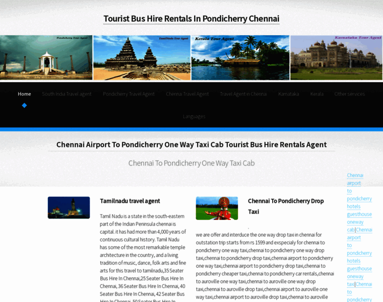 Pondicherrytravelagent.com thumbnail