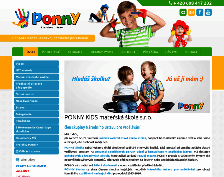 Ponny-brno.cz thumbnail