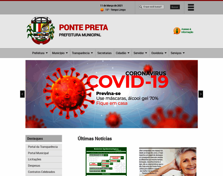 Pontepreta.rs.gov.br thumbnail