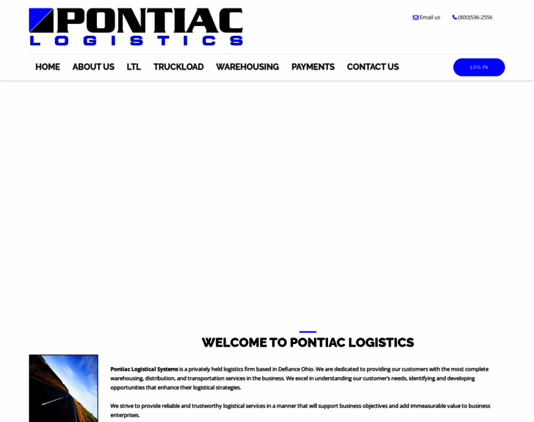 Pontiaclogistics.com thumbnail