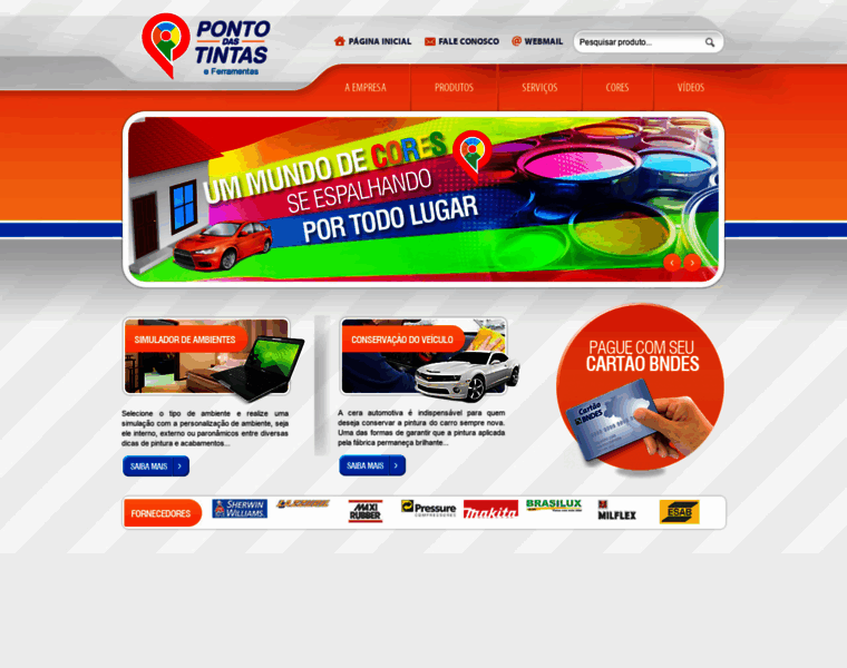 Pontodastintascores.com.br thumbnail