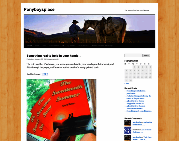 Ponyboysplace.com thumbnail